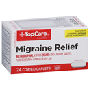 TopCare Migraine Formula with Caffeine Caplets