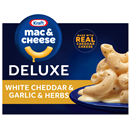 Kraft White Cheddar & Garlic & Herbs Mac & Cheese Macaroni and Cheese Dinner