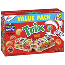 General Mills Trix Treats Value Pack, 6 Fruity Shapes, 16-0.85 oz Bars