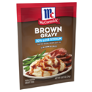 McCormick 30% Less Sodium Brown Gravy Seasoning Mix