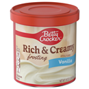 Betty Crocker Rich & Creamy Vanilla Frosting