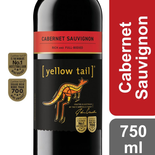 Yellow Tail Cabernet Sauvignon 12 pack 750ml Bottles | Hy-Vee