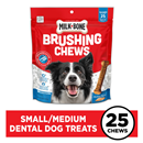 Milk Bone Sm/Med Brushing Treats 25Ct