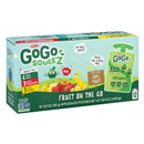 GoGo Squeez Applesauce on the Go Variety Pack Pouches Apple Apple/Apple Banana/Apple Strawberry 12 Count