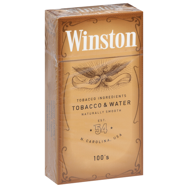 Winston Cigarette, Gold 100's