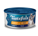 Blue Buffalo Tastefuls Natural Pate Wet Cat Food, Turkey & Chicken Entrée