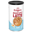 Folgers Instant Latte, French Vanilla