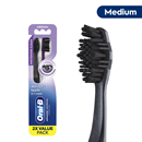 Oral-B Charcoal Whitening Therapy Toothbrush, Medium