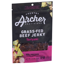 Country Archer Beef Jerky Grass-Fed Teriyaki