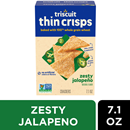 Triscuit Thin Crisps Zesty Jalapeno Whole Grain Wheat Crackers