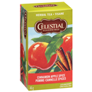 Celestial Seasonings Caffeine Free Cinnamon Apple Spice Herbal Tea Bags