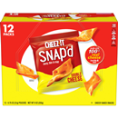 Cheez-It Cheesy Baked Snacks, Double Cheese, 12-0.75 oz Packs