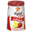 Yoplait Original Strawberry Mango Flavored Low Fat Yogurt