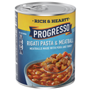 Progresso Soup, Rigati Pasta & Meatball