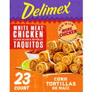 Delimex White Meat Chicken Taquitos 23Ct