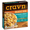 Crav'N Flavor Breakfast Bowl, Sausage & Gravy