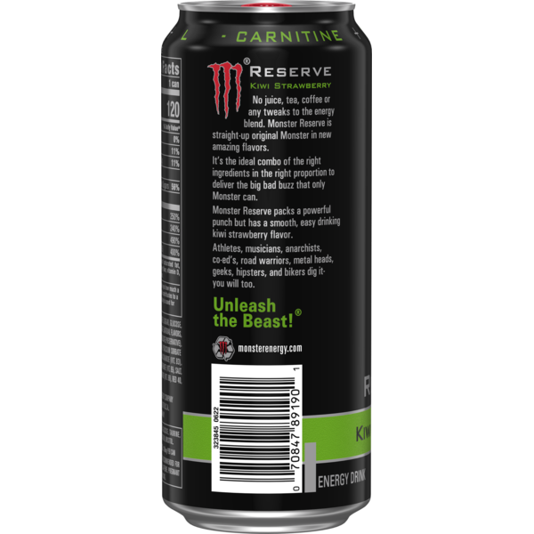 Monster Energy Drink, Reserve Kiwi Strawberry | Hy-Vee