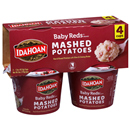 Idahoan Mashed Potatoes, Baby Reds, 4-1.5 oz Cups