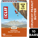 CLIF Bar, Crunchy Peanut Butter, Non-Gmo Energy Bars, 10-2.4 oz(10 Pack)