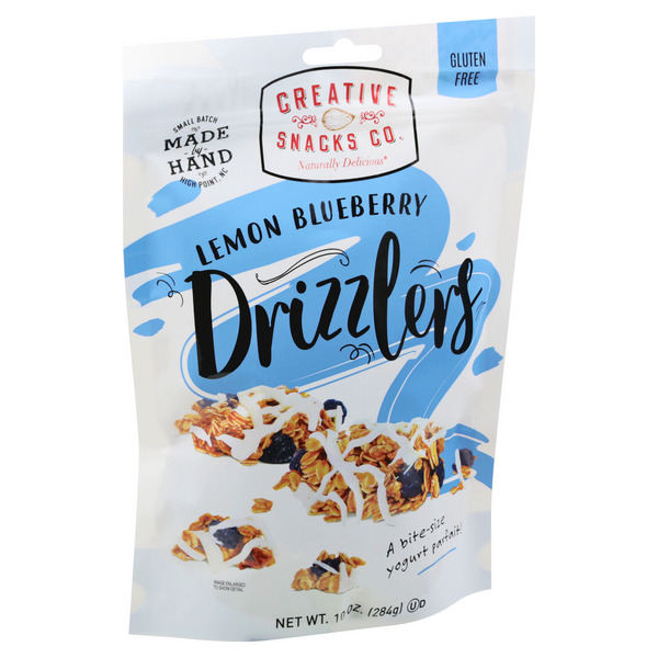 Creative Snacks Lemon Blueberry Drizzlers 10 oz | Hy-Vee Aisles Online ...