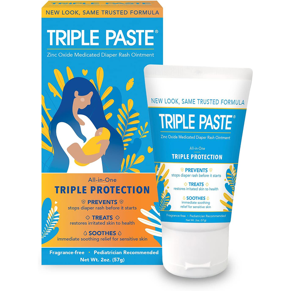 Triple Paste Zinc Oxide Medicated Diaper Rash Ointment | Hy-Vee