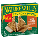 Nature Valley Crunchy Dipped Granola Squares, Salted Caramel, 6-0.78 oz