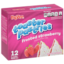 Hy-Vee Frosted Strawberry Toaster Pastries 12Ct