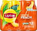 Lipton Peach Iced Tea 12 Pack