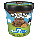 Ben & Jerry's Topped PB Over The Top Ice Cream