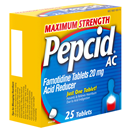 Pepcid AC Maximum Strength Acid Reducer Tablets