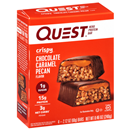Quest Hero Chocolate Caramel Pecan Flavor Protein Bar 4 Count
