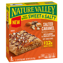 Nature Valley Soft Baked Bars Sweet & Salty, Salted Caramel, 5-1.24 oz Bar