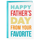 Hallmark Funny Father's Day Card From Son Or Daughter (From Your Favorite) #13