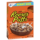 General Mills Reese's Peanut Butter Puffs Giant Size