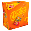 Cheetos Snacks, Crunchy, Cheese Flavored 10-1 oz