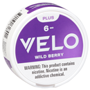 Velo Plus Nicotine Pouches, 6 Mg, Wild Berry, 20Ct