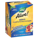 Alive! Complete Multivitamin, Men’s Energy, Tablets