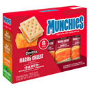 Munchies Sandwich Crackers, Doritos Nacho Cheese Flavored, 8-1.38 oz Packs