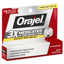 Orajel Oral Pain Reliever Double Medicated for Maximum Toothache Relief Gel