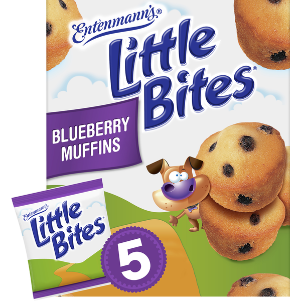 Little Bites Blueberry Muffins, 5 packs | Hy-Vee Aisles Online