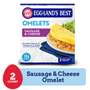 Egglands Best Omelets, Sausage & Cheese 2Ct