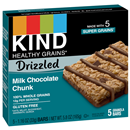 KIND Healthy Grains Milk Chocolate Drizzle 5-1.16oz Bars