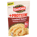 Idahoan + Protein Loaded Baked Mashed Potatoes