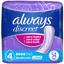 Always Discreet Pads 4 Moderate Long