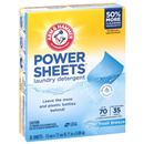 Arm & Hammer Power Sheets Laundry Detergent, Fresh Breeze