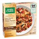Healthy Choice Café Steamers Four Cheese Ravioli & Chicken Marinara Frozen Meal