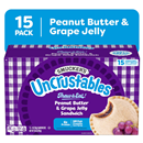 Smucker's Uncrustables Peanut Butter & Grape Jelly Sandwich - 15-2 oz
