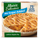 Marie Callender's No Sugar Added Lattice Apple Pie Frozen Dessert