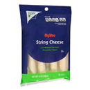 Hy-Vee Natural Mozzarella String Cheese