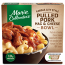 Marie Callender's Kansas City Style Pulled Pork Mac & Cheese Bowl Frozen Meal